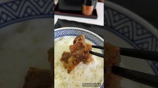 吉野家で牛鮭定食食べましたよ #shortvideo #大阪 #飯テロ