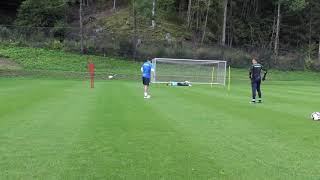 Slovenia U19 National team - Goalkeeper training