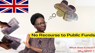 What does NO RECOURSE TO PUBLIC FUNDS mean?|What Benefits are included in it?|