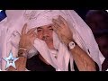 Marty Putz covers Simon Cowell in toilet roll! | Auditions Week 1 | Britain’s Got Talent 2018