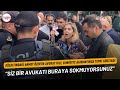 Gözaltındaki Ahmet Özer’in avukat kızı, emniyete alınmayınca tepki gösterdi