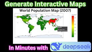 How to Use DeepSeek AI to Create Maps in Minutes