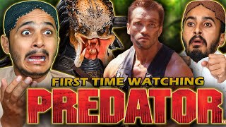 PREDATOR (1987) MOVIE REACTION!! FIRST TIME WATCHING! Arnold Schwarzenegger