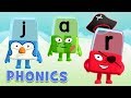 Phonics - Learning Difficult Words | Learn to Read | Alphablocks