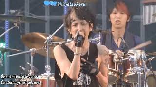 SID - Nidome no Kanojo (2℃目の彼女) LIVE (sub. English/Español + romaji lyrics)