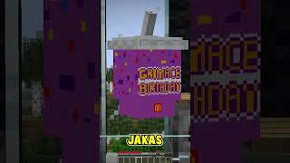 Wypiłem GRIMACE SHAKE w Minecraft #shorts