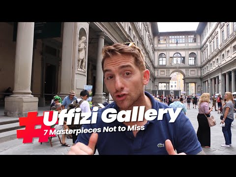 Is David in the Uffizi Gallery?