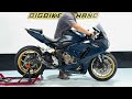 honda cbr650r 2019 exhaust sound austins titanium slip on