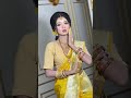 Arohi Mim is yellow saree #shorts #youtuber #channelmixajibur #viralvideo #tiktok #love #yellosaree