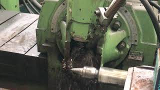 展明齒輪(Jaan Ming)：臥式滾齒機 HORIZONTAL GEAR HOBBER 橫型歯切盤 三菱 MITSUBISHI SP-180L