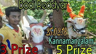 Bodi Reddyar 3 Prize in Kannamangalam.  25.02.18