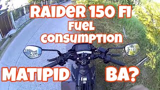 RAIDER 150 FI 2024| FUEL GAS CONSUMPTION TEST