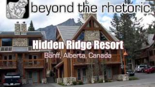 Hidden Ridge Resort in Banff, Alberta, Canada