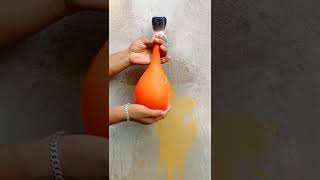 गुब्बारे के अंदर पानी😂 | Science Experiment #shorts #balloon