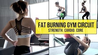 My Fat Burning Gym Circuit (Strength. Cardio. Core) | Joanna Soh