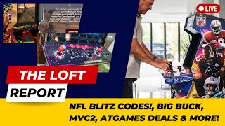NFL Blitz Cheat Codes! Big Buck World! MVC2! AtGames Deals & MORE!