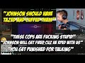 Mr K On Lt. Viv & Cops BLAMING Johnson For RPing With CG Instead Of Tazing Them | GTA RP NoPixel 4.0