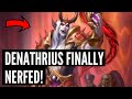 Denathrius FINALLY NERFED! Two cards BANNED from BOTH FORMATS!