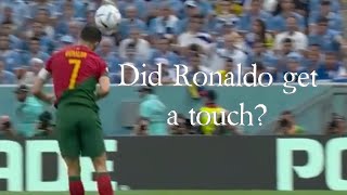 Ronaldo goal v Uruguay controversy | Ronaldo v Fernandes goal | FIFA World Cup | Portugal v Uruguay