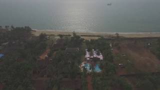 Aerial view of Summer Sands Beach Resort, Ullal, mangalore