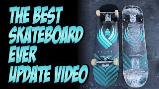 BEST SKATEBOARD EVER UPDATE VIDEO !!! POWELL FLIGHT BOARDS   NKA VIDS