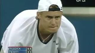 Andy Roddick vs Lleyton Hewitt  US Open 2006 Quarter Final Highlights Thrilling Finish