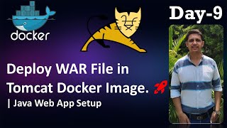How to Deploy WAR File on Tomcat in Docker Image | Build & Run Custom Tomcat Image