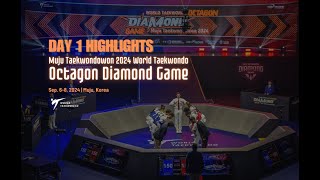 Day 1 Highlights |  Muju Taekwondowon 2024 World Taekwondo Octagon Diamond Game