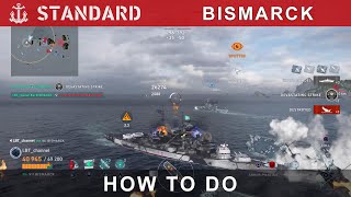 WoWs Legends【PS4 PRO】戰艦世界：傳奇 - Rank 1教學，如何使用主炮？ How to use main gun？Part 3