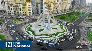 Dubai's historic Clock Tower roundabout gets a makeover