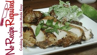 Grilled Ginger Lime Chicken Breast - NoRecipeRequired.com