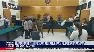 Merasa Dipersulit Jalani Pengobatan, Nikita Mirzani Ngamuk di Persidangan Part 02 #iNewsPrime 19/12