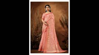 Sitara Cotton Lifestyle Sarees Linen Cotton Amaravati Pallu Party Wear Manufacturer Wholesaler