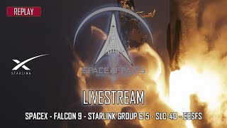 SpaceX - Falcon 9 - Starlink Group 6-5 - SLC-40 - Cape Canaveral SFS - July 10, 2023