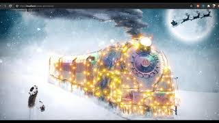 Wish You All Merry Christmas 2020 | Create snow fall animation using html,Css and particle js