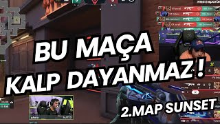 FERİT GÖZÜNDEN BBL VS GX 2.MAP SUNSET | İNANILMAZ MAÇ ! VALORANT EMEA