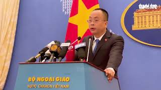 Bộ Ngoại giao trả lời về một quy định mới liên quan Hải cảnh Trung Quốc