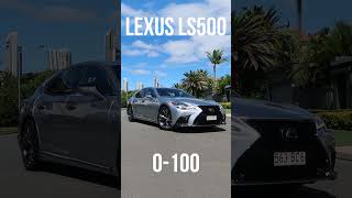 LAUNCHING A BRAND NEW 2021 LEXUS LS500 - ACCELERATING 0-100 #shorts