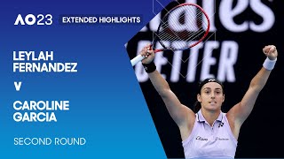 Leylah Fernandez v Caroline Garcia Extended Highlights | Australian Open 2023 Second Round