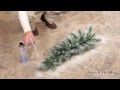 How To Flock or Snow Spray a Christmas Tree, Wreath, or Garland