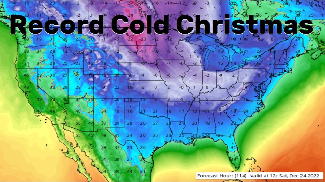 Arctic Blast Brings Coldest Christmas In Nearly 40 Years With Bomb ...