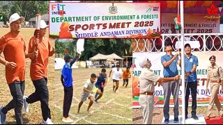 Middle Andaman Division Of Forest Organized Sports Meet Under The Theme \