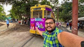 পুলিশ ট্রাম চলতে বাঁধা দিলো 🤬 Esplanade To Shyambazar Tram Vlog.