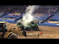 Grave Digger Catches Fire! (Monster Jam 2K18)