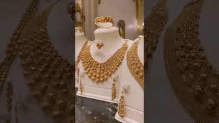 Gold Wedding Jewelry #jewellery