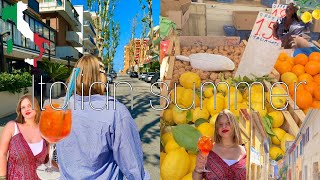 Italy Vlog pt.2: Trip to Rimini🌞🌊 Italian Summer Italian food Italian market