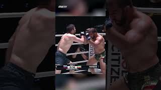 Magomedmurad Khasaev 🇷🇺 head-kicks Arash Mardani for the first-round KO! 💥