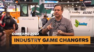 ConExpo 2023 Press Walkthrough: eMax, 8520C Electric Paver, 8520C, 8608, 8680