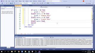 Simple Grade Calculator using Visual Basic - SaNa