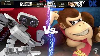 ZOU 6 - Melee (Donkey Kong) Vs. HENRY LUMA (ROB) - Top 48 - SSBU